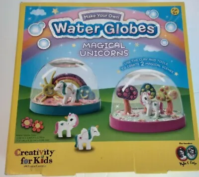 Creativity For Kids Make Your Own Water Globes - Magical Unicorn Snow Globes DIY • $8