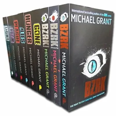 Michael Grant Collection Gone And Bzrk Series 9 Books Set Fear Plague Lies NEW • £28.98