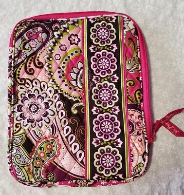 Vera Bradley VERY BERRY PAISLEY Tablet E Reader IPad Sleeve • $5.95