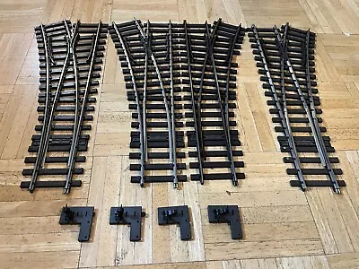 SIX TOTAL - MARKLIN '1' GAUGE  TURNOUTS 22.5 Degree • $80