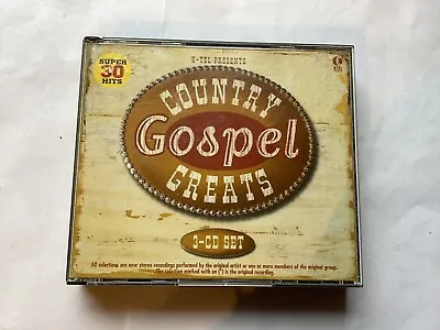 Various - Country Gospel Greats ( K-tel 2003 3cd Compilation) • £4.99