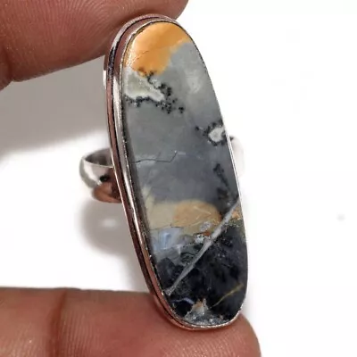 Maligano Jasper Ring| Beautiful Gemstone Handmade Gift US Size 7 MJ • $2.99