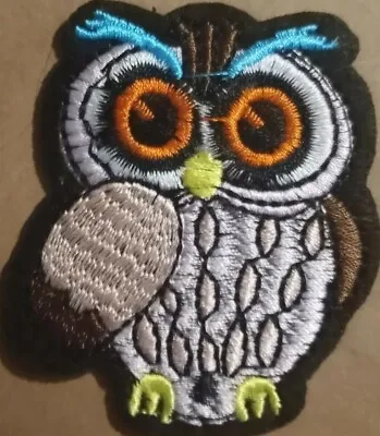 $5.95 • Buy Owl Embroidered Iron On Patch