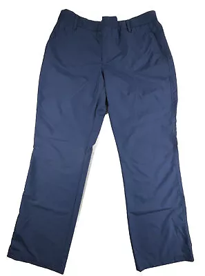 J LINDEBERG Troyan Micro Twill Water Repellant Golf Pants 34x32 Zip Front Blue • $33.99