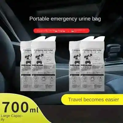 Car Toilet Emergency Urine Bag Festivals CampingDisposable Convenient Clean • £4.99