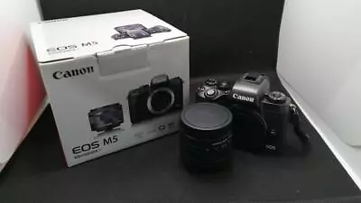 CANON Model Number: EOS M5 Mirrorless Single Lens Kit • $2020.67