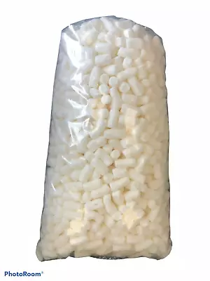 Packing Peanuts 1.5 C Ft White Noodle Shaped Biodegradable Compost Anti-Static • $17.95