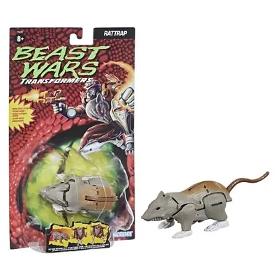 Hasbro Transformers Toys Vintage Beast Wars Rattrap Collectible Exclusive Figure • $22.95