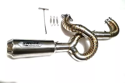 88-20 Harley  Sportster XL 1200 Custom Exhaust Pipes System 2 Into 1 Fit • $427.50