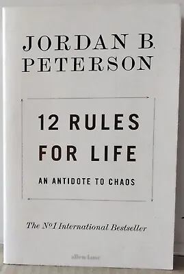 Jordan B. Peterson - 12 Rules For Life An Antidote To Chaos 2018 Allen Lane Aus • $13.99