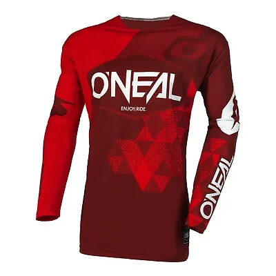 O'Neal Mayhem Off-Road Moto Jersey Covert V.23 Red Large CLOSEOUT • $31.49