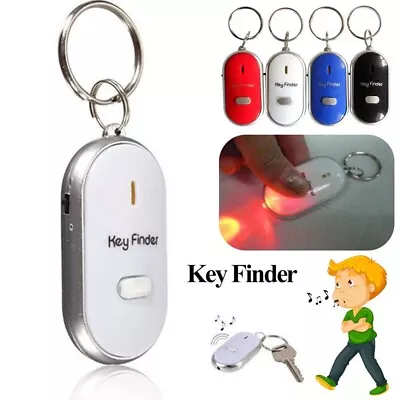 Find My Key Finder With Whistle Sound Smart Wireless Bluetooth Anti Lost Tracker • £3.99