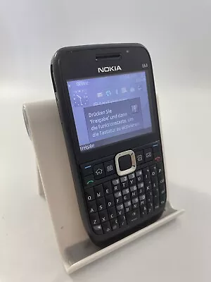 Nokia E63-1 RM-437 Black Unlocked 120MB 2.36  2MP Qwerty SMS Mobile Phone • £14.99