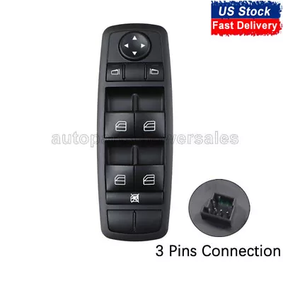 Master Power Window Switch For Mercedes Benz ML320 ML350 ML63 Front Driver Side • $23.99