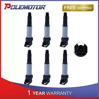 6X Ignition Coils For BMW X3 X5 E46 E60 525i 528i 530i 12131712219 12137551260 • $50.91