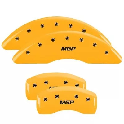 MGP Caliper Covers Set Of 4 Yellow Finish Black MGP • $249