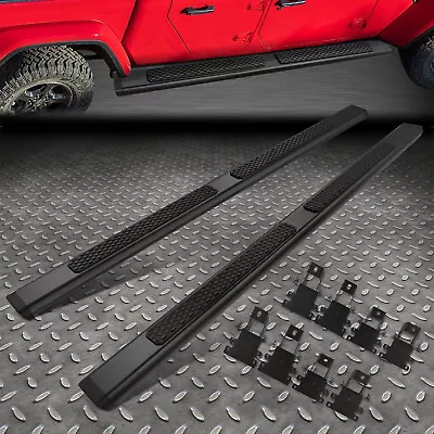 $243.99 • Buy For 20-22 Jeep Gladiator Jt 4dr 6  Oe Tubular Side Step Nerf Bar Running Boards