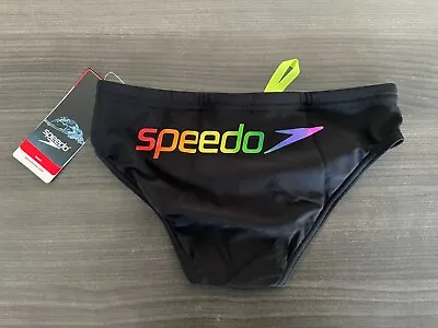 Speedo Endurance Men's Swimsuit - The One Brief Pride Edition - Size 28 NWTs • $24.95