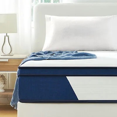 10 /12  Twin Full Queen King Size Hybrid Mattress With Individual Pocket Spring • $80.99