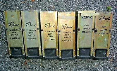 Lot Of 6 ROWE Bill Changer Standard Coin Hopper 6-50276-02 + 602-50276 • $87.40