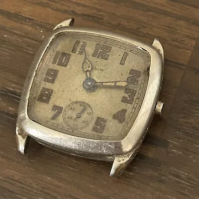 Vintage Elgin Model E-301 Men's Mechanical Wristwatch 485 14k Gold Filled • $0.99