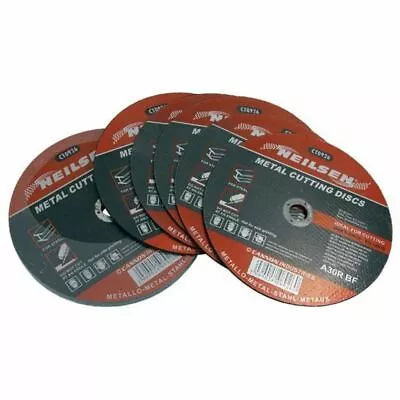 Neilsen CT0926 10 Pack Trade Metal Cutting Disc 9 Inch • £15.25