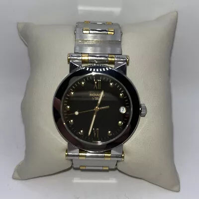 Movado Unisex Vizio Watch Two Tone Stainless Steel Band • $450