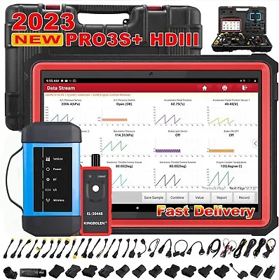 LAUNCH X431 PRO3S+ HDIII HD3 V+ PRO5 Gasoline&Heavy Duty Truck Diagnostic Tool • $1549