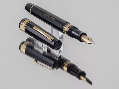 1990 Omas 557f Cotton Resin 12 Sides Faceted 14k Two Tone Nib Very Beautiful • $591