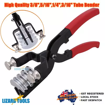 HD Tube Bender Brake Line Pipe 3/16  1/4  5/16  3/8  Bending Pliers Tool • $45.44