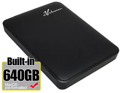 New Avolusion 640GB USB 3.0 Portable External Hard Drive For Mac MacBook IMac • $39.99