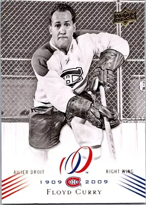 Hockey Card Montreal Canadiens Centennial Floyd Curry  • $3.60