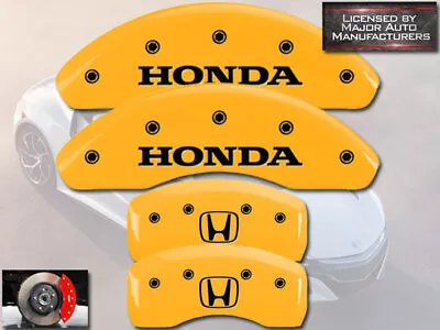 2012-2016  Honda  CR-V CRV Front + Rear Yellow MGP Brake Disc Caliper Covers  H  • $274.55