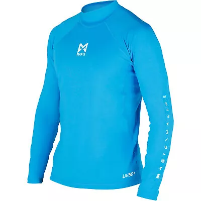 2023 Magic Marine Cube Long Sleeve Rash Guard - Blue MM081009 • $43.28