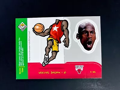 1998 Upper Deck  UD Choice  Michael Jordan Mini Bobbing Head Insert #30 • $71.98