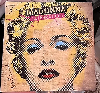 Madonna Celebration 4 Lp Vinyl Record Set Rare 36 Tracks Mint 2009 Greatest Hits • $539.99