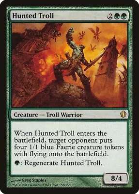 Commander 2013 Hunted Troll MTG Magic The Gathering NM • $1