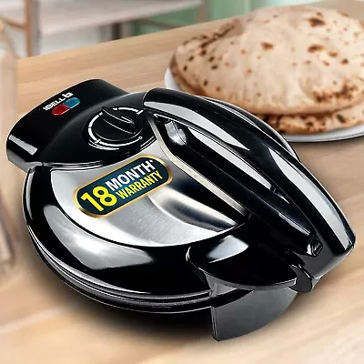 IBELL 1RM180 1500W Nonstick Roti / Chapati Maker Big Size Black-Free Delivery • $175.99