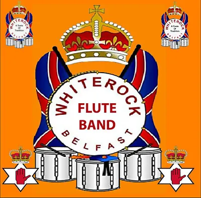 £8 • Buy *whiterock  Flute  Band*  **belfast**   Loyalist/orange/cd 