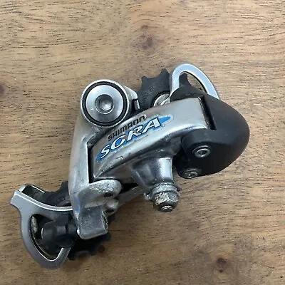 Shimano Sora RD-3300 8 Speed Long Cage Rear Derailleur Road Bike Touring Silver • $23.99