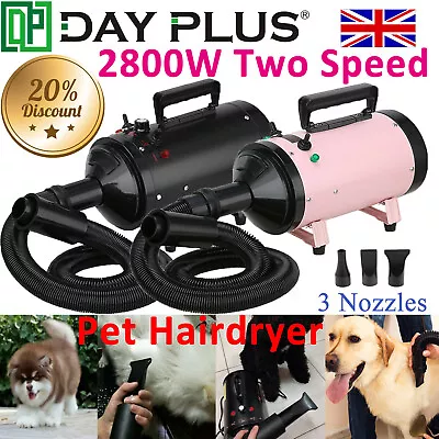 £62.30 • Buy Pet Dryer 2800W Dog Cat Hair Grooming Hairdryer Blaster Heater Lowest Noise - UK