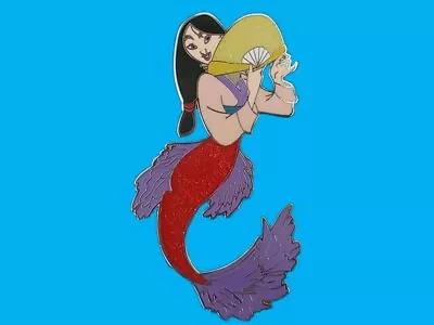 Fantasy Pin - JUMBO Disney Mulan As Mermaid LE100 • $4.99