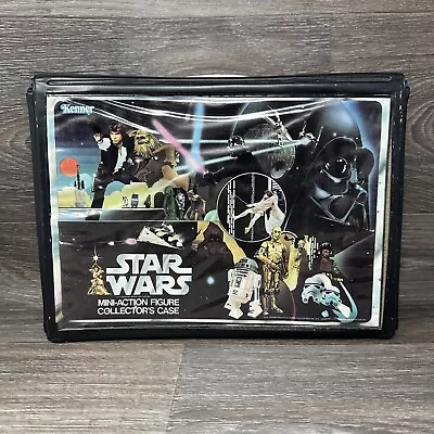 VTG Kenner 1977 Star Wars Mini-Action Figure Case • $35.99