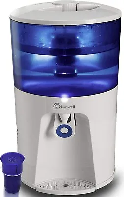 Chillswell Mains Water Filter Cooler 8.5L Counter Top Dispenser With 3 Filters • £79.99