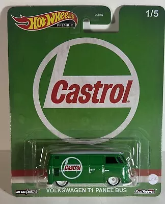 Hot Wheels Pop Culture Vintage Oil Castrol Volkswagen T1 Panel Bus NEW/VHTF • $19.50