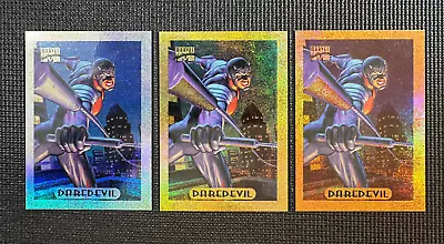 1994 Marvel Masterpieces - DareDevil: Silver / Gold / Bronze Holofoil • $99.99