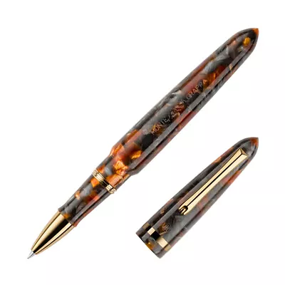 Montegrappa Venetia Rollerball Pen In Plum Agate - NEW In Box • $382.50