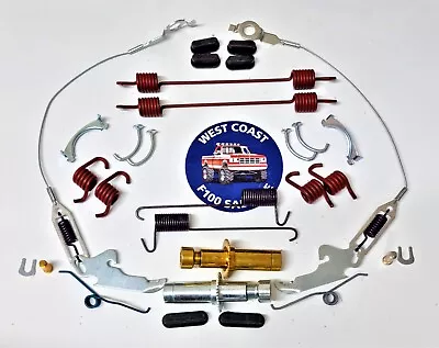 Ford F250 F350 Rear Drum Brake Spring + Self Adjuster Kit 68-02 • $151.90