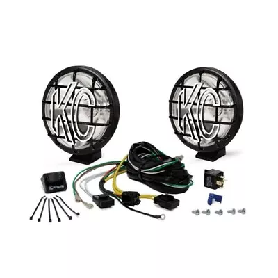 KC HiLiTES 9150 For Apollo Pro 6in. Halogen Light 100w Spot Beam (Pair Pack Syst • $306.60