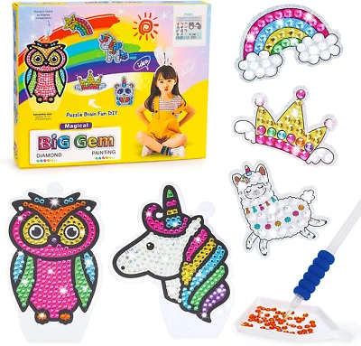 Girls Toys Age 5 6 7 8 Unicorn Gifts For 4 5 6 7 8 9 Year Old Girl Craft Kits • £14.57